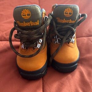Timberland Kids Boots - Orange and Olive